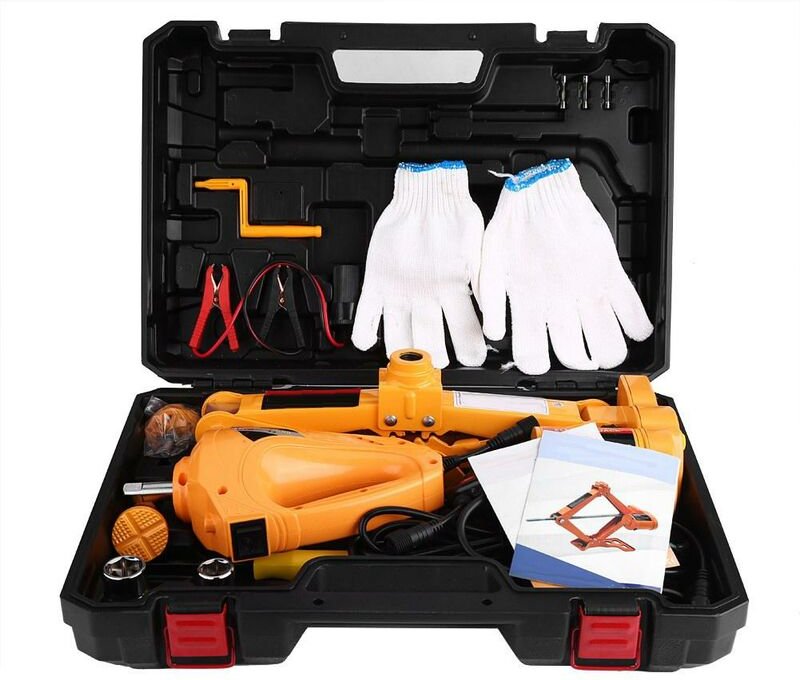 3Ton 12V dc Automotive Electric Jack Lift Auto suv Notfallausrüstung mit Schlagschrauber