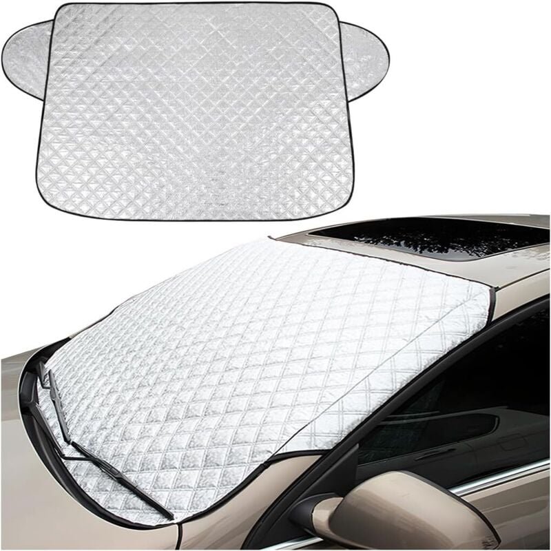 Auto-Windschutzscheibenabdeckung, UV-reflektierender Sonnenschutz für die Windschutzscheibe, Sonnenschutz gegen Frost un...