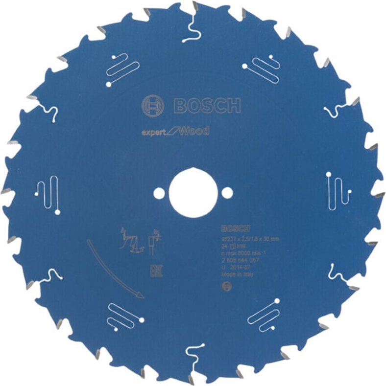 Kreissägeblatt Expert for Wood 237 x 30 x 2,5 mm, 24 - Bosch