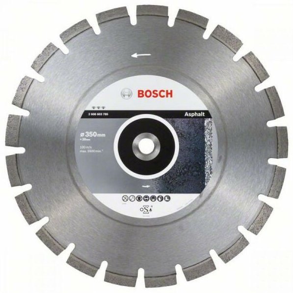 Dia-Scheibe Best for Asphalt 350x20x3,2x12 - Bosch