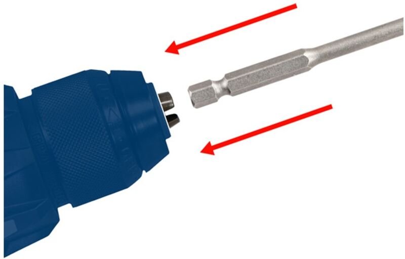 Bosch Lochsägen-Set mit Aufsteckhalter Brick and Soft Tile, 33 / 53 / 67 / 73 / 83 x 60 mm