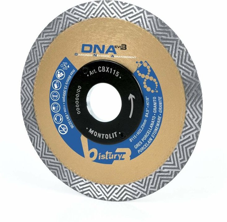 Montolit - diamantscheibe dna 125 mm CBX125