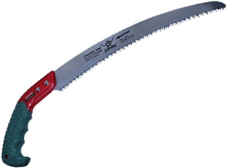 Kurvige Klinge Säge mit Samurai -Fondin - Segaccio con lama 30 cm.