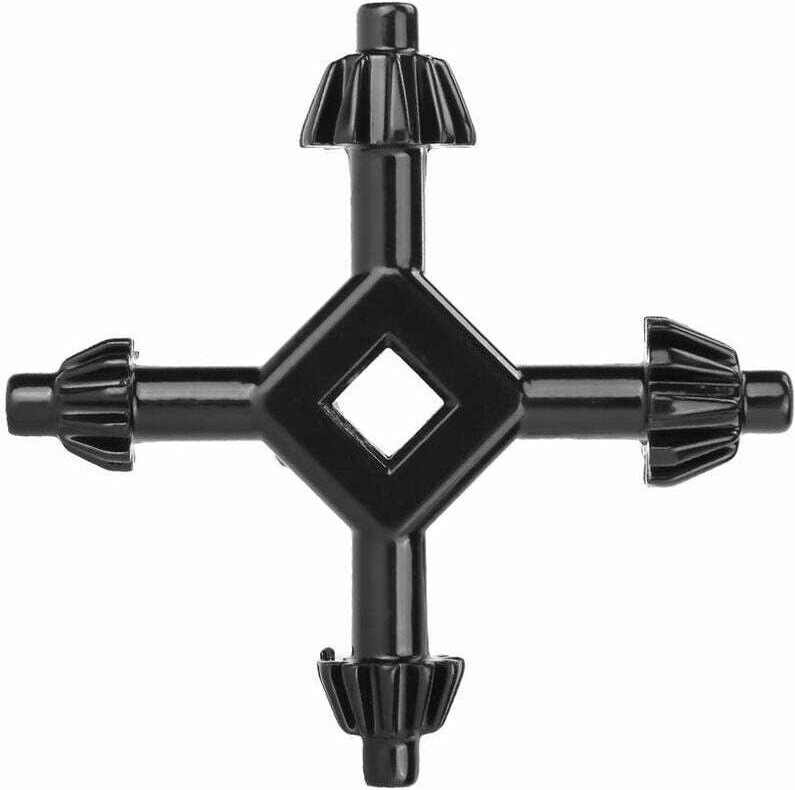 1-in-1-Bohrfutterschlüssel, Bohrfutterschlüssel, 4-Wege-Kreuzbohrfutterschlüssel, Bohrfutterschlüssel, Multifunktions-St...
