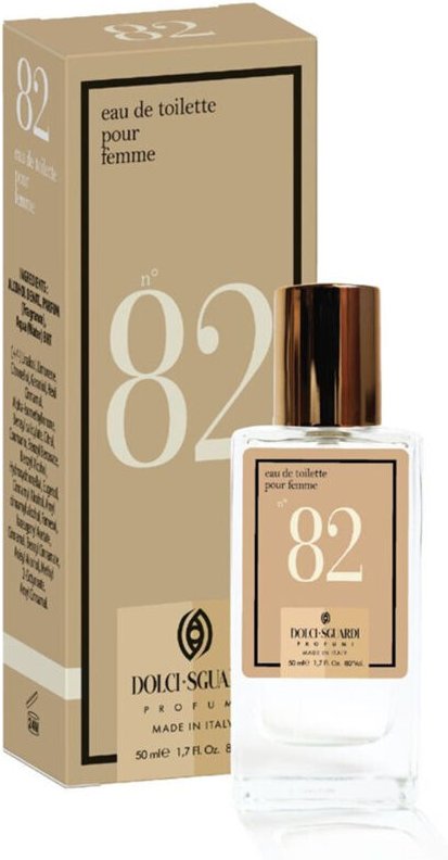 Trade Shop - Körper Parfüm Eau de Toilette Frau Nr. 82 50ml Anspruchsvoller Duft Umhüllen 006097 -