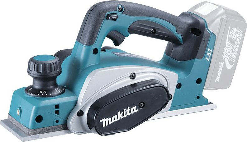 Akku-Hobel DKP180Z 82mm, 18Volt ,blau/schwarz, ohne Akku und Ladegerät - Makita