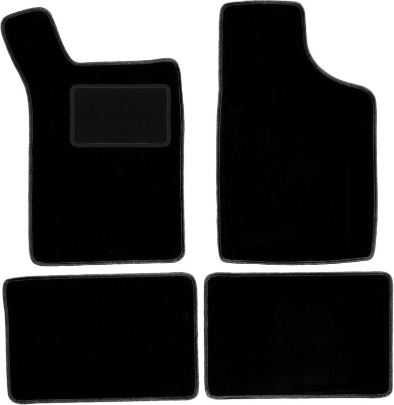 Schwarze Veloursmatten für: Renault 21 Limousine (1986-1996)