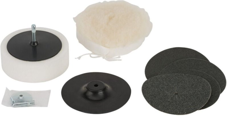 Accessories 0603004101 Polier-Set S24, 8-teilig, für Bohrmaschinen 1 St. - Bosch