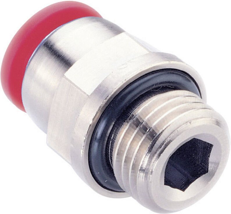 Imi Norgren Gerade-Verbinder C02251248 Außengewinde: 1/2' Rohr-Ø: 12 mm 1 St.