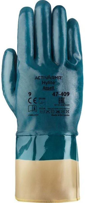 FP - Ansell Handschuh Hylite 47-409, Gr. 10 12 Stk