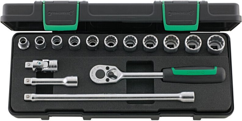 3/8' (10mm) Steckschlüsselsatz Nr.45/11/4 kn 15tlg. - Stahlwille