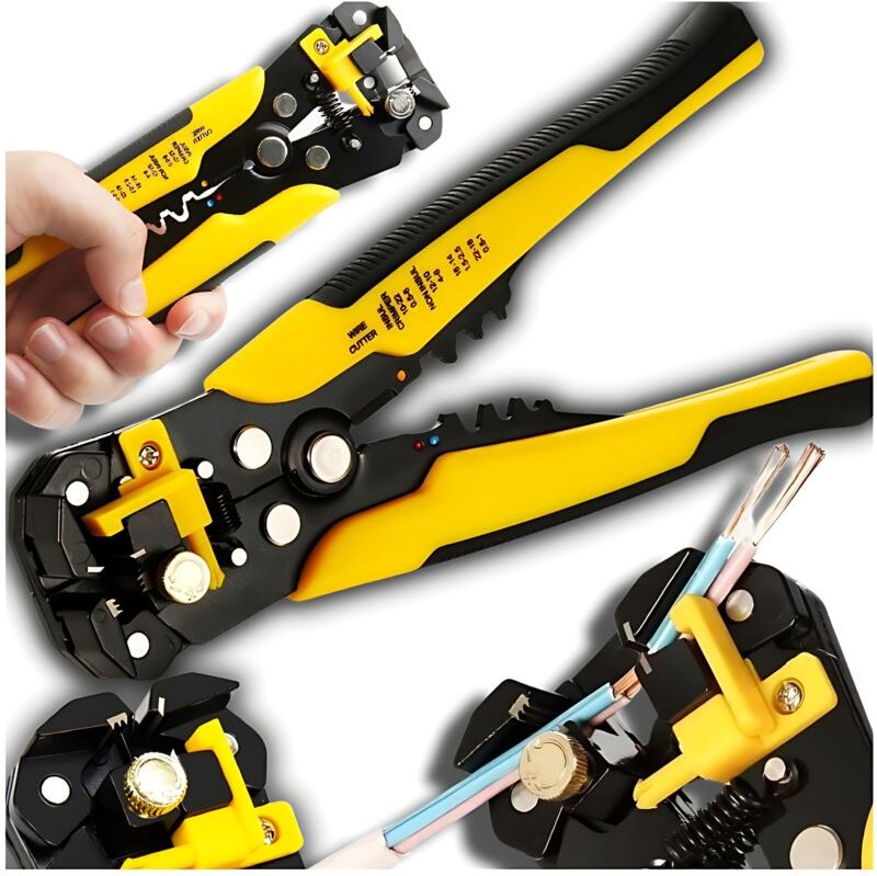 Abisolierzange für Drähte, Klemmen, Steckverbinder, Isolierung