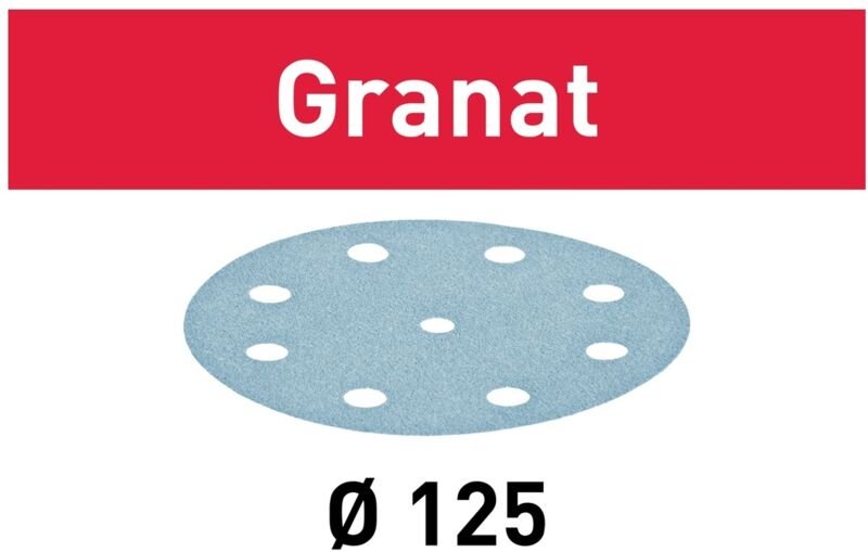 Schleifmittel Granat D125 P100 GR/50 50 Stk - Festool