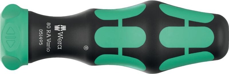80 ra Vario Werkstatt Ratschen-Schraubendreher 1/4' (6.3 mm) - Wera
