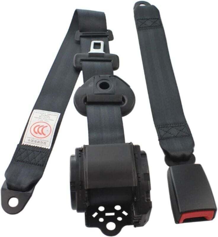 Ceinture De Sécurité Universelle 3 Points Réglable Pour Voiture