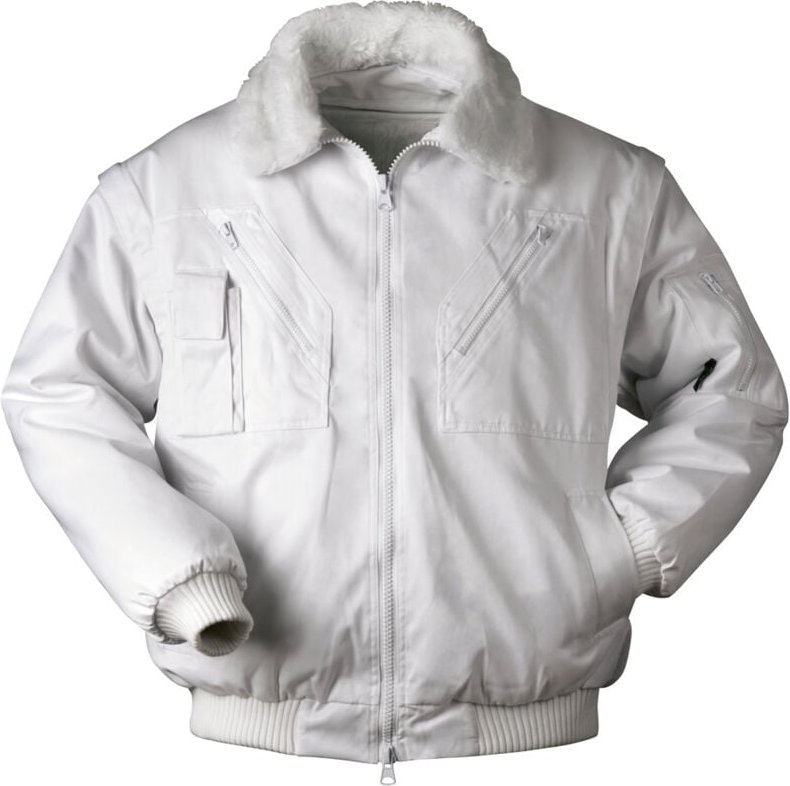 Gr .4XL (70/72) BERGEN PILOTJACKE weiß BERGEN PILOT JACKET