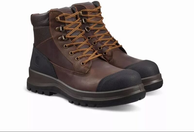 Detroit 6 Work Taupe Dunkelbraune Schuhe T.41 - Carhartt