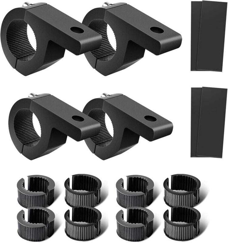 19–32 mm Arbeitsscheinwerferhalterung, universelle Klemmbefestigung für Motorrad, Geländewagen, ATV, UTV, LKW, Boot, Dac...