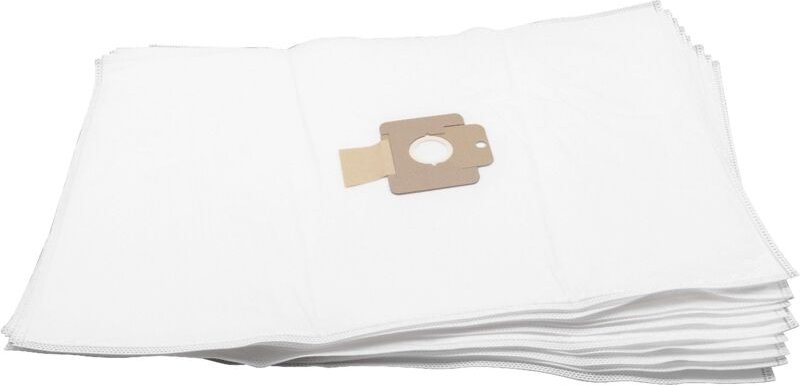 10x Staubbeutel kompatibel mit Nilfisk Sopra Gold, 160, 260 Staubsauger - 50cm x 36cm Weiß - Vhbw