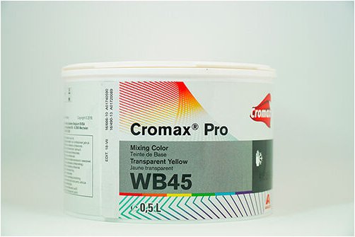 Cromax Pro Wb45 Base Matt Transparent Yellow 0,5 Liter