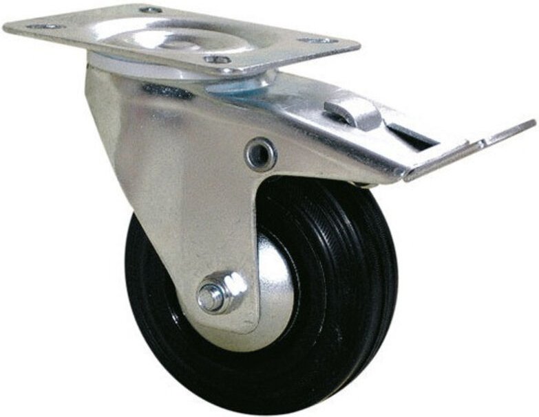 Roulette Port-Roll Manuell Pivotierend mit Bremse 130 x 100 100