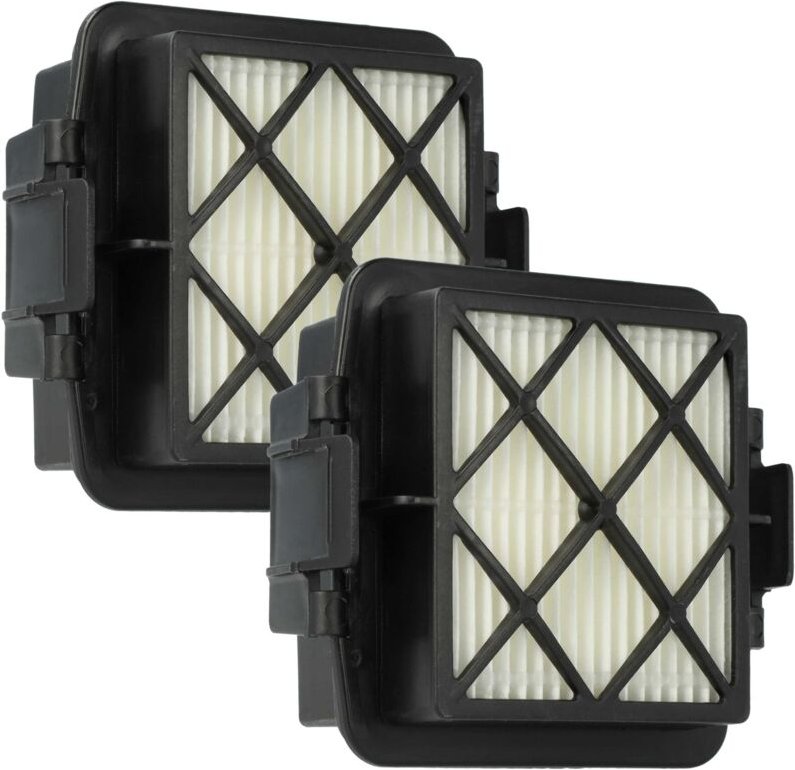 vhbw 2x Staubsaugerfilter Ersatz für Kärcher 2.863-240.0 für Staubsauger - HEPA-Filter Schwarz Weiß