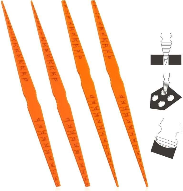 Outil de calibrage et de mesure des jeux pour panneaux de porte automobiles en plastique partiel, jauge conique automobi...