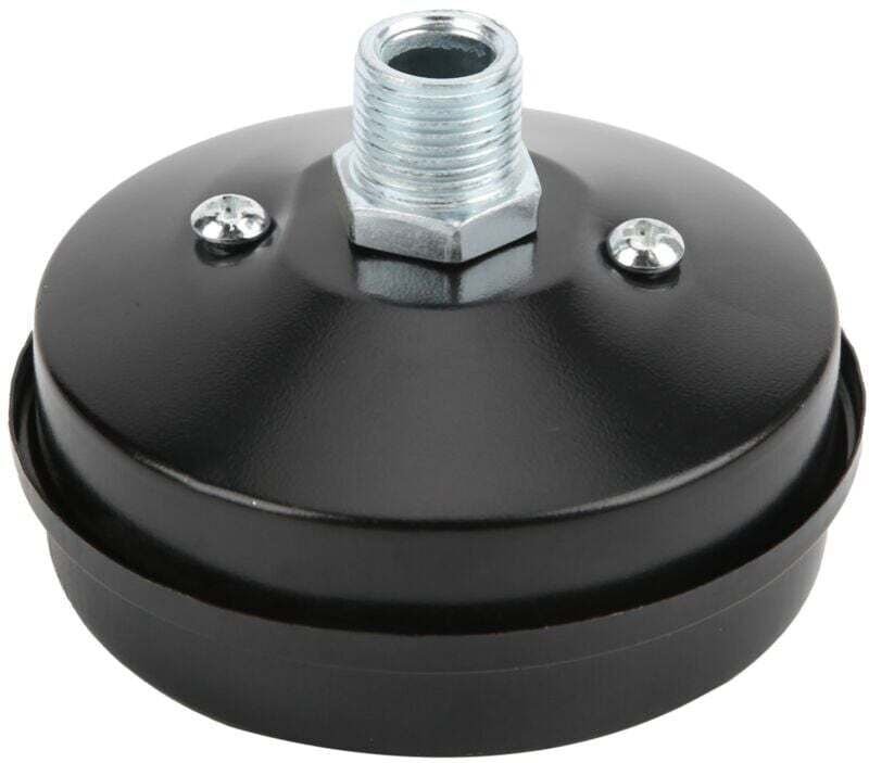 Silencieux Compresseur Air Coque Fer Plat Filtre Admission Direct G3/8 16.2mm