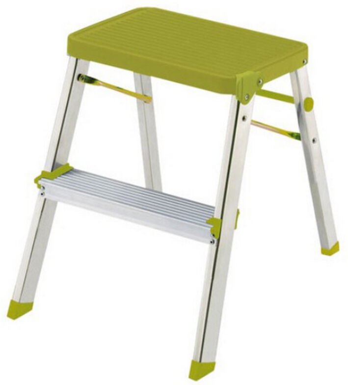 2-stufige grüne trittleiter Rolser md2001