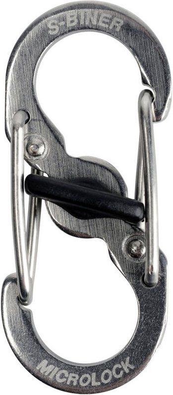NI-LSBM-11-2R3 Karabiner MicroLock S-Biner 2 35 mm x 15 mm x 7 mm 2 St. - Nite Ize