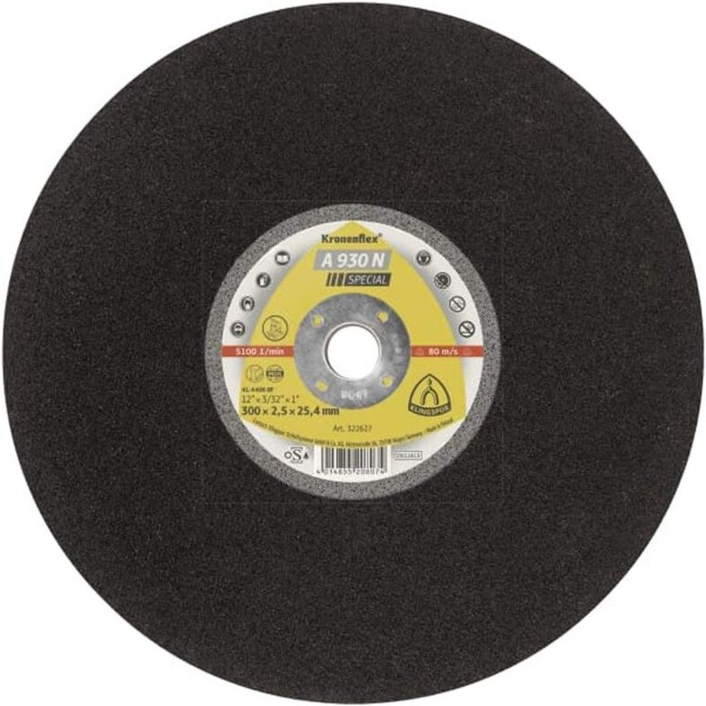 Klingspor tarcza do cięcia metalu 350mm x 3,0mm x 25,4mm a930n supra