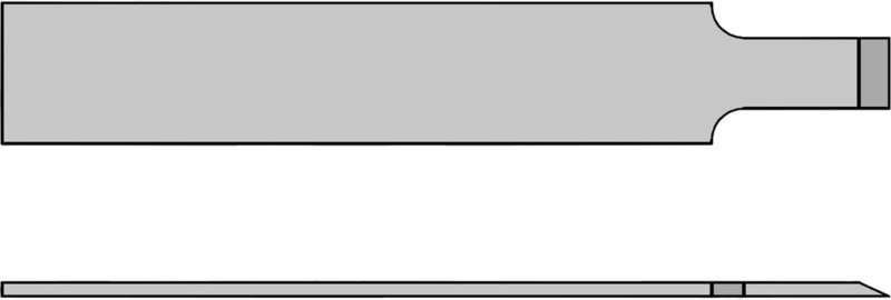 Proxxon - Schaber für MSC, 2 Stück - 27304