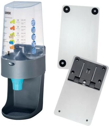 uvex Dispenser "one2click" magnetisch: Grau