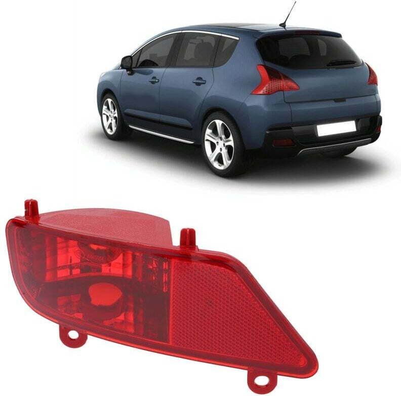 Nebelschlussleuchte für Pkw, Ersatzteil, kompatibel mit Peugeot 3008 5008 2009-2016 (links)