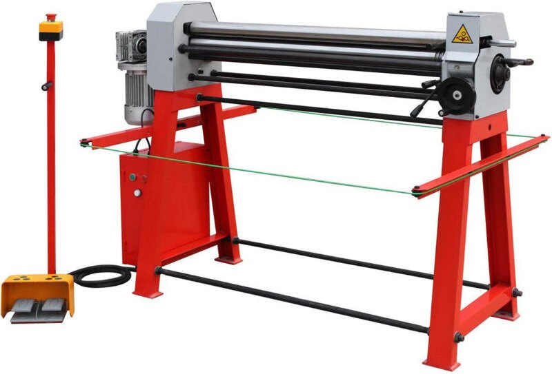 Motorisierte Biegemaschine fur 1020 x 2 mm Blech Holzmann rbm1020e400v