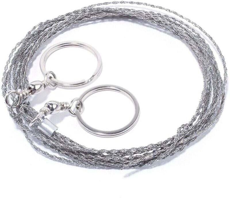 Thumbnail - Drahtseilsägendraht, superfeiner Holzbearbeitungsdraht, Sägedraht, Ringsägendraht – Größe: 2 m