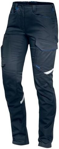 Uvex Suxxeed Schwarze Frauen-Arbeitshose - Slim Fit Bundhose: 23