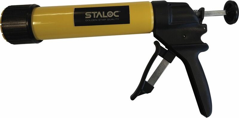 Staloc - Auspress-Pistole Kunststoff Kartusche 290-310 ml