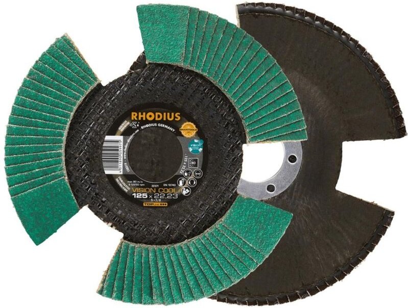 Rhodius - 207078 lsz f vision Lamellenschleifscheibe Durchmesser 125 mm 1 St.