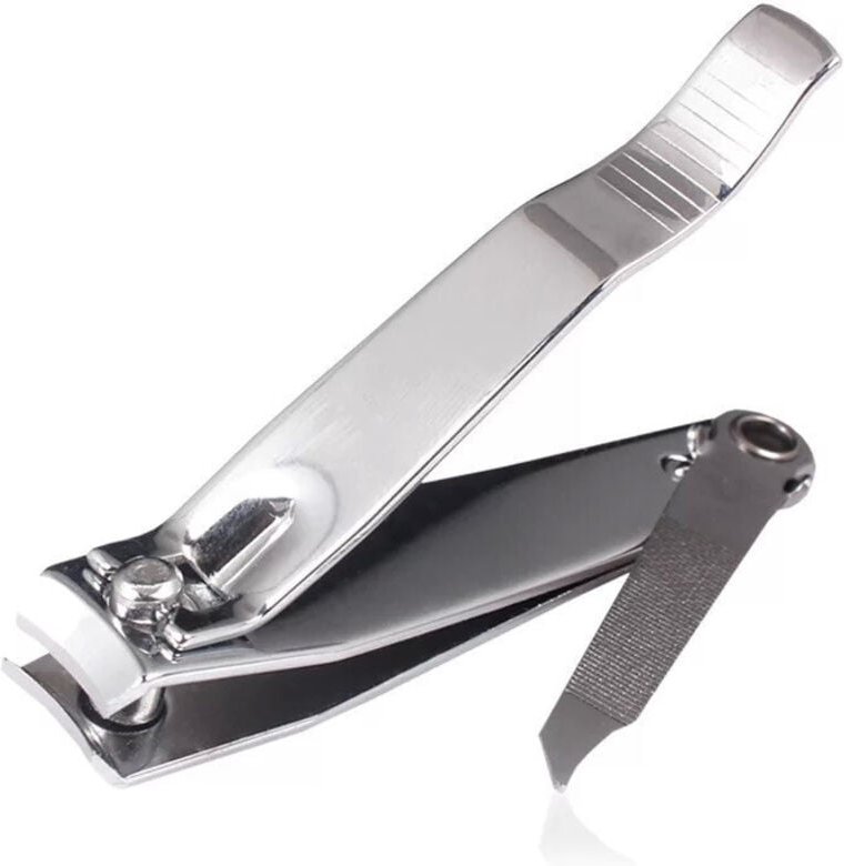 Thumbnail - Große Nagelschere, extra scharfe Nagelschere aus Edelstahl für Finger- und Zehennägel, Unisex