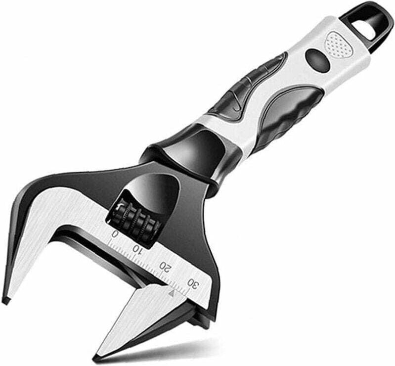 Multifunktions-Verstellbarer Schraubenschlüssel Großes Badezimmer Reparaturrohr Universalöffnung Handwerkzeuge Essential...