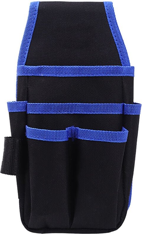 Multifunktionale Werkzeugtasche für Elektriker, Oxford-Gewebe, Gürteltasche für professionelle Reparaturen, Blau