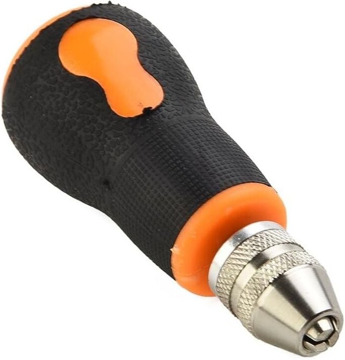 Handbohrmaschine für Hobbys, kleine Größe, mit Präzisions-Spannzange, Spannbereich 0,5 bis 3,2 mm - Lntyq