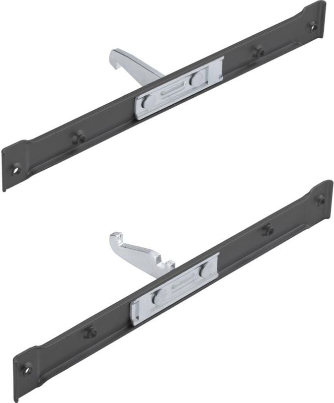 Peka - Fronthalter-Set kb 300 mm Hochschrank Standard Anthrazit