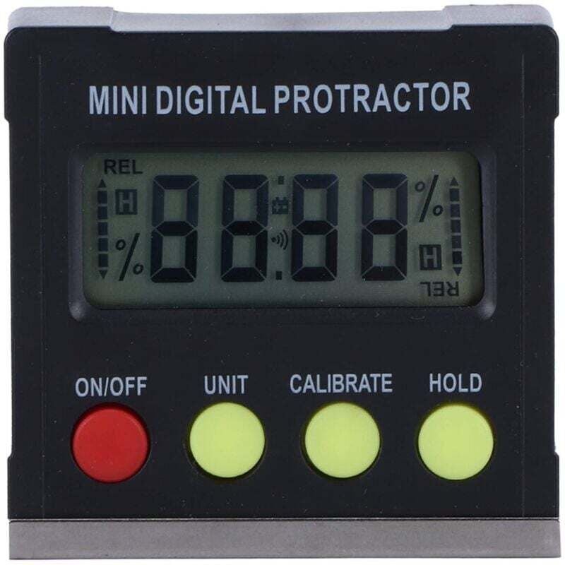 360-Grad-Magnetfuß-Messwerkzeug, Mini-Digitalwinkelmesser, Neigungsmesser, elektronische Wasserwaage für XXW-Messwerkzeu...