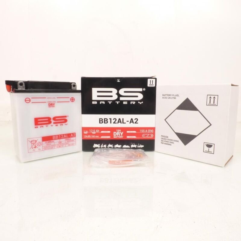 bs battery für motorrad bmw 650 f cs 2002 bis 2006 yb12al-a2 /