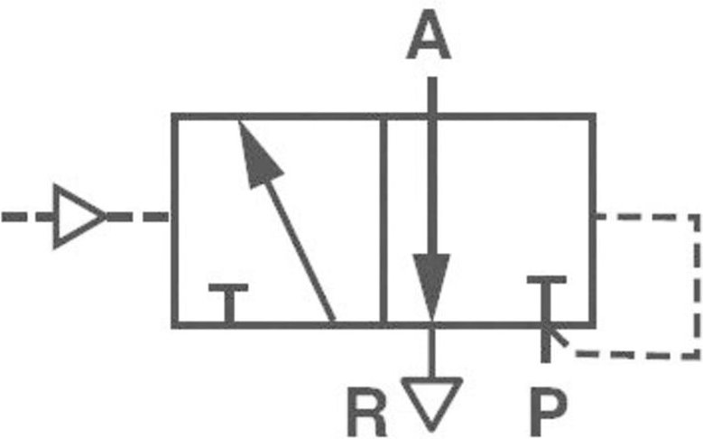 Imi Norgren Mechanischbetätigtes Pneumatik-Ventil V50A4D3A-XA090 24 v/dc Gehäusematerial Aluminium