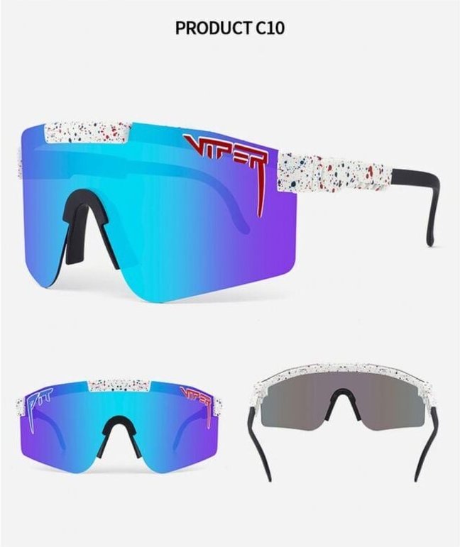 Pit Viper Series C Uv400 Lunettes de soleil polarisées pour sports de plein air C10