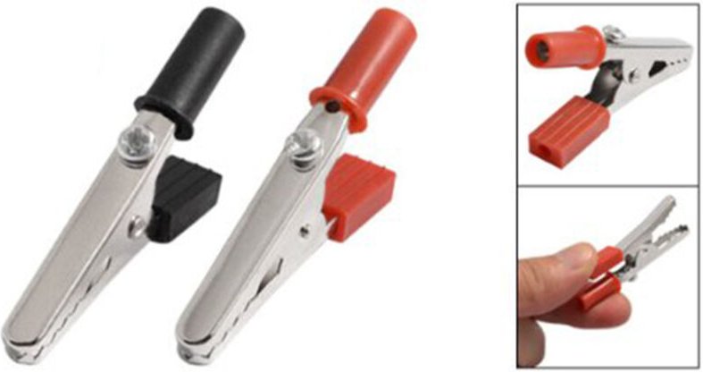 10A Behandeln Sie elektrische Krokodil Krokodilklemmen