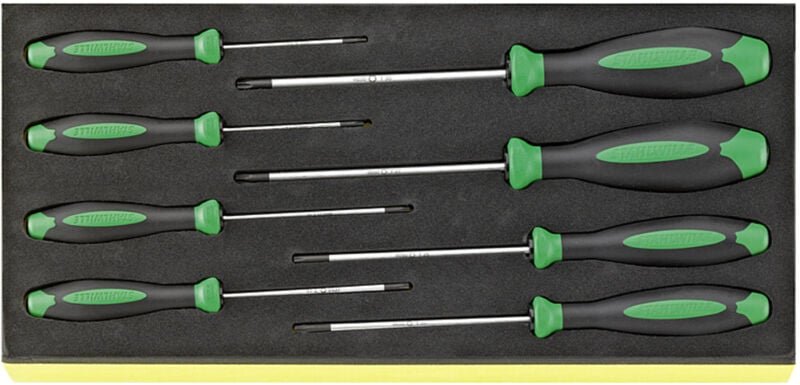 Stahlwille TCS 4650 TX Schraubendreher-Satz DRALL+ 8 tlg. in TCS Einlage